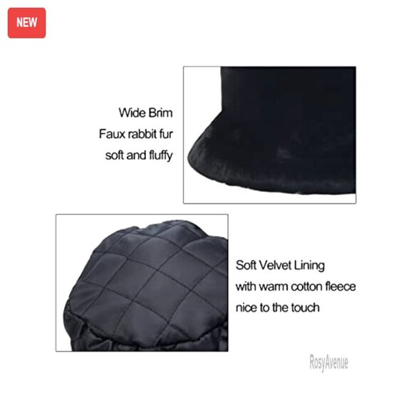 Faux Fur Bucket Hat Camouflage Printed Fisherman Cap main image 7